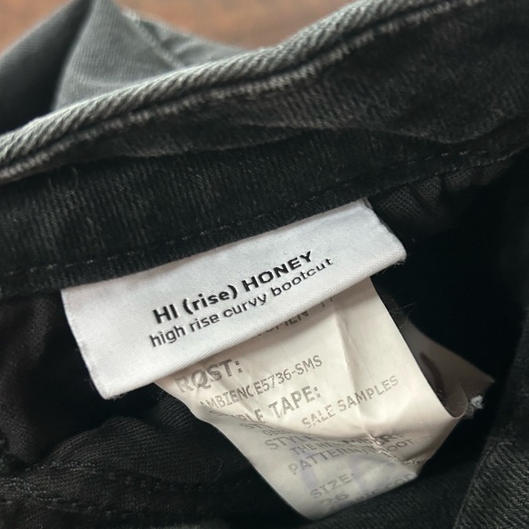 Distressed High Rise Curvy Bootcut - Picture 3 of 5